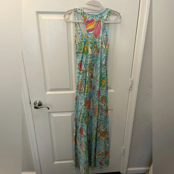 ! Lilly Pulitzer Treena Maxi You Gotta Regatta - Picture 4 of 5